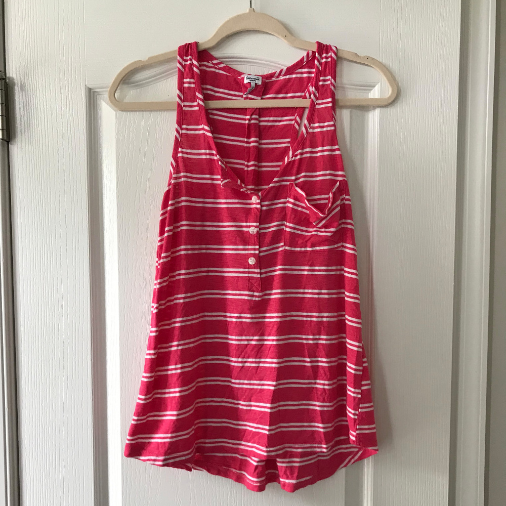 Splendid Henley tank top